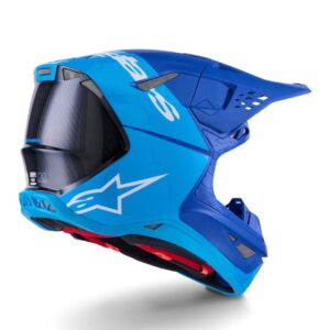 CASCO ALPINESTAR SUPERTECH S-M10 FLOOD MET BLUE MED BLUE BLK