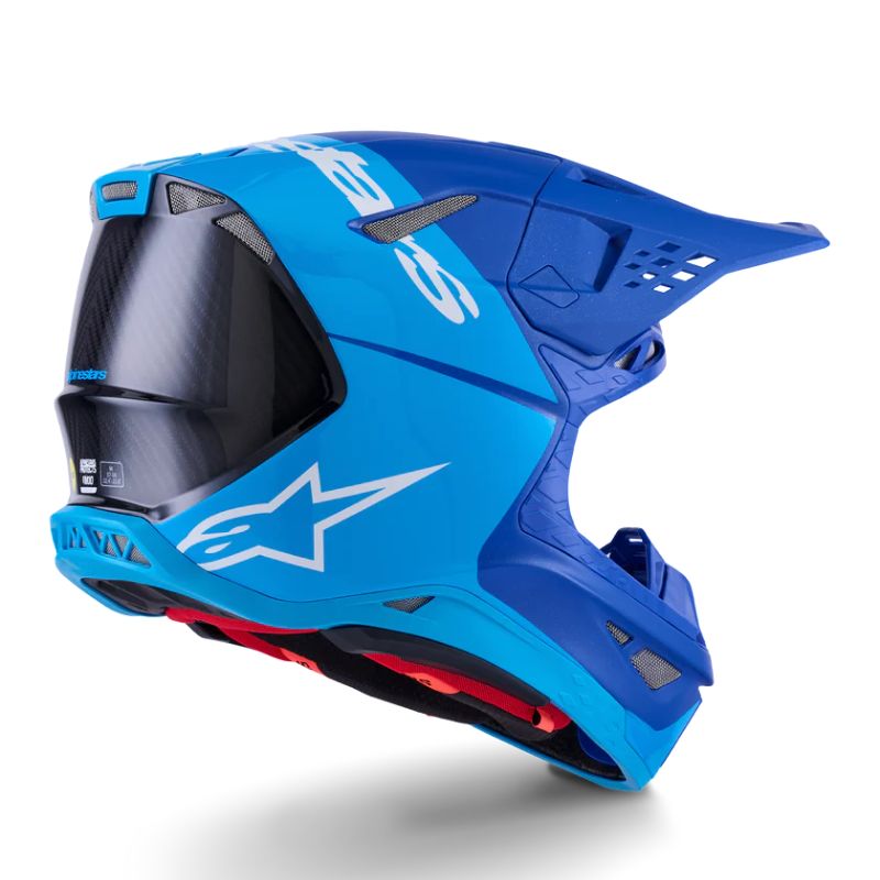 CASCO ALPINESTAR SUPERTECH S-M10 FLOOD MET BLUE MED BLUE BLK