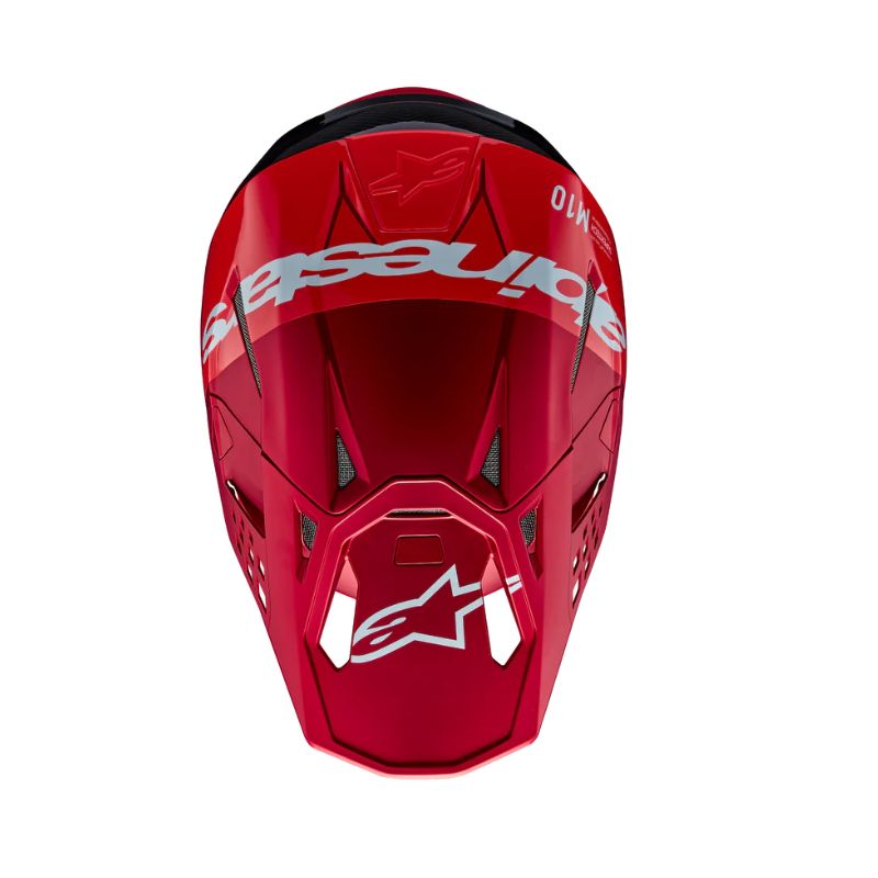 CASCO ALPINESTAR SUPERTECH S-M10 FLOOD RED FLUO RED M&G