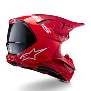 CASCO ALPINESTAR SUPERTECH S-M10 FLOOD RED FLUO RED M&G