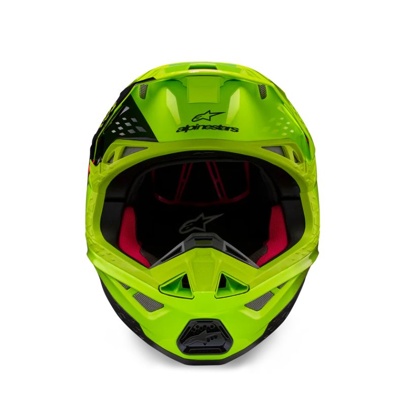 CASCO ALPINESTAR SUPERTECH S-M10 UNITE YELLOW FLUO BLACK DIVA PINK GL