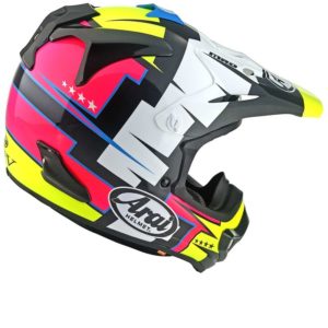 Casco ARAI MX-V EVO Battle  Amarillo