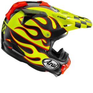 Casco ARAI MX-V EVO Flame Yellow