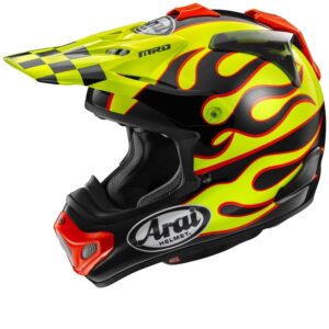 Casco ARAI MX-V EVO Flame Yellow