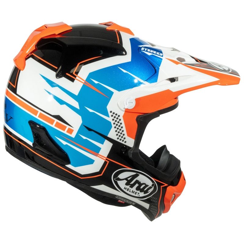 Casco ARAI MX-V EVO Stingray - Rojo