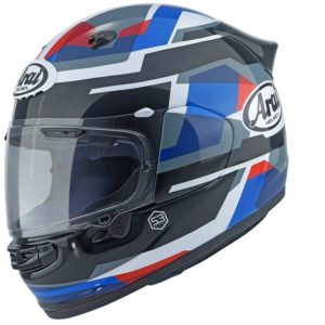 Casco ARAI Quantic Abstract  azul