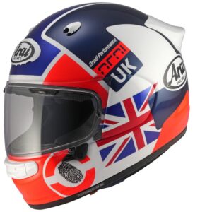 Casco ARAI Quantic Nation UK- multicolor
