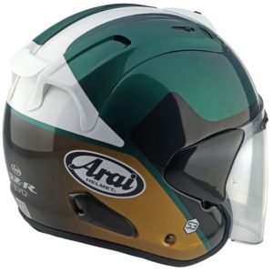 Casco ARAI SZ-R EVO Frost Legantelic verde