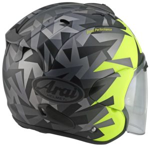 Casco ARAI SZ-R EVO Frost Mimesis amarillo