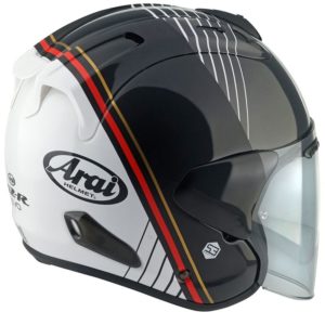 Casco ARAI SZ-R EVO Frost Temu blanco