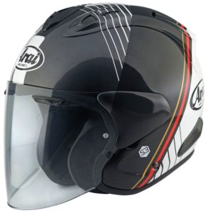 Casco ARAI SZ-R EVO Frost Temu blanco