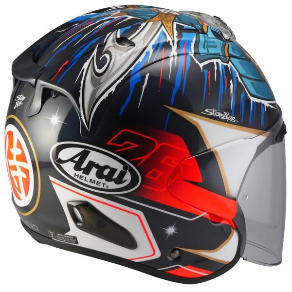 Casco ARAI SZ-R EVO Pedrosa Shogun  Replica