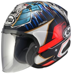 Casco ARAI SZ-R EVO Pedrosa Shogun  Replica