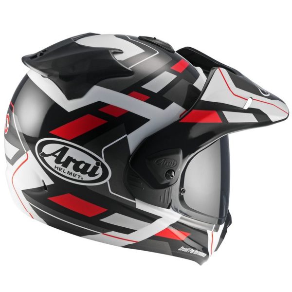 Casco ARAI TOUR-X5 Match rojo