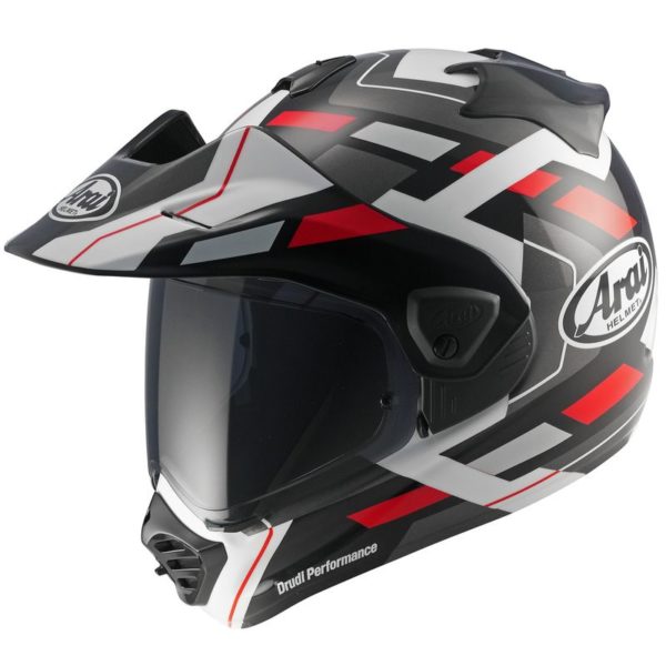 Casco ARAI TOUR-X5 Match rojo