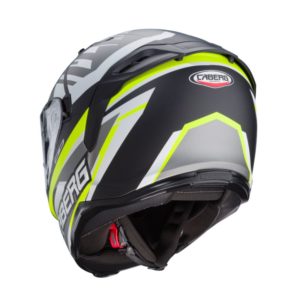 Casco Caberg AVALON X KIRA MATT BLACK/GREY/YELLOW FLUO