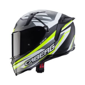 Casco Caberg AVALON X KIRA MATT BLACK/GREY/YELLOW FLUO