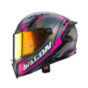 Casco Caberg AVALON X OPTIC MATT BLACK/GREY/FUCHSIA