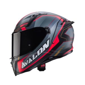 Casco Caberg AVALON X OPTIC MATT BLACK/GREY/RED