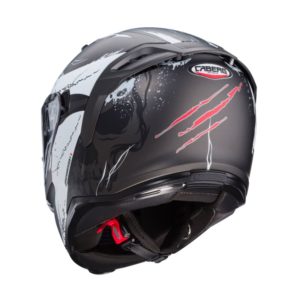 Casco Caberg AVALON X PUNK MATT GREY/WHITE/RED