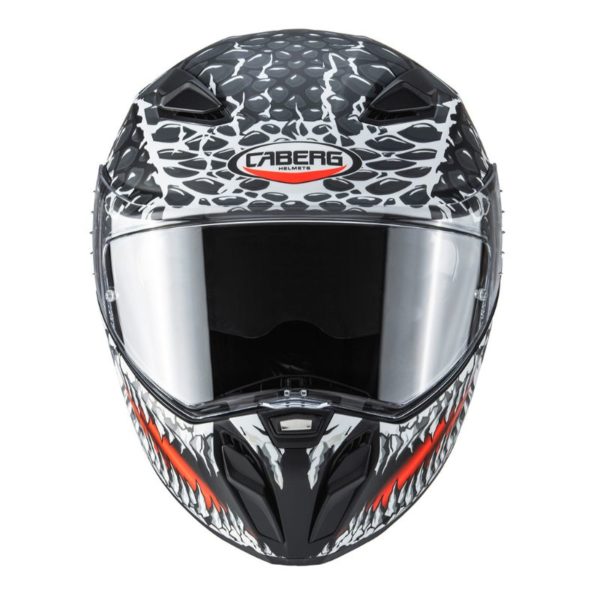 Casco Caberg DRIFT EVO II CROK MATT BLACK/ANTHRACITE/RED