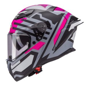 Casco Caberg DRIFT EVO II HORIZON MATT GREY/BLACK/FUCHSIA