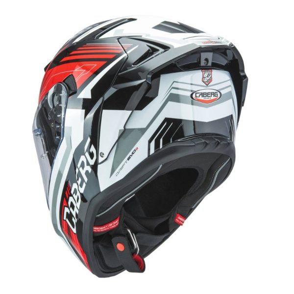 Casco Caberg DRIFT EVO II JARAMA BLACK/RED/WHITE