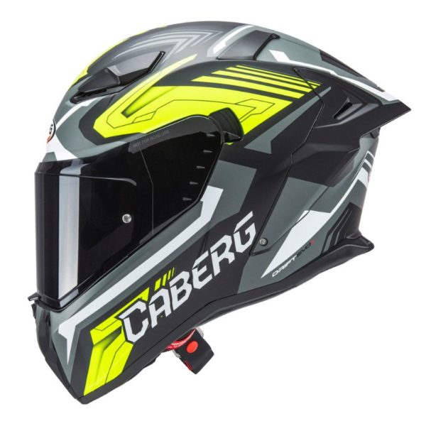 Casco Caberg DRIFT EVO II JARAMA MATT BLACK/GREY/YELLOW FLUO