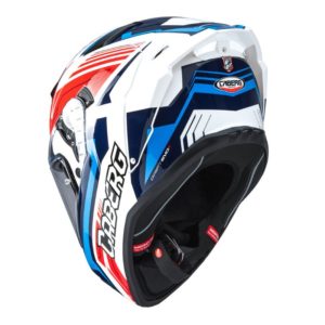 Casco Caberg DRIFT EVO II JARAMA WHITE/RED/BLUE
