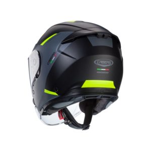 Casco CABERG FLYON II BOSS MATT BLACK/GREY/YELLOW FLUO