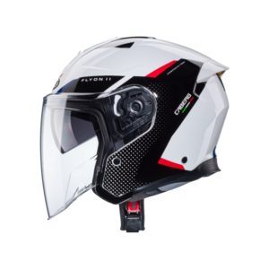 Casco CABERG FLYON II BOSS WHITE/RED/BLUE