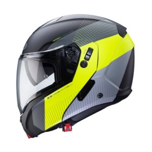 Casco CABERG HORUS SCOUT MATT BLACK/YELLOW FLUO/ANTHRACITE/SILVER