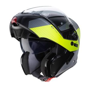 Casco CABERG HORUS SCOUT MATT BLACK/YELLOW FLUO/ANTHRACITE/SILVER