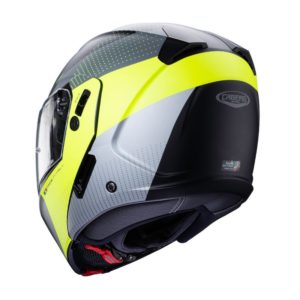 Casco CABERG HORUS SCOUT MATT BLACK/YELLOW FLUO/ANTHRACITE/SILVER