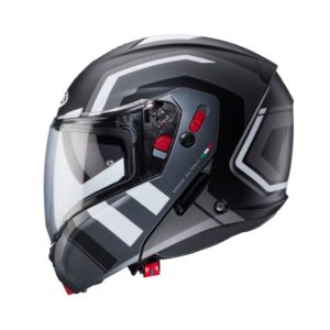Casco CABERG HORUS X ROAD MATT BLACK/GUN METAL/WHITE