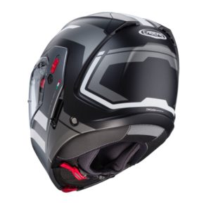 Casco CABERG HORUS X ROAD MATT BLACK/GUN METAL/WHITE
