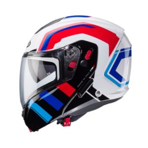 Casco CABERG HORUS X ROAD WHITE/BLACK/RED/BLUE