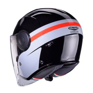 Casco CABERG SOHO ZEPHYR BLACK/GREY/RED