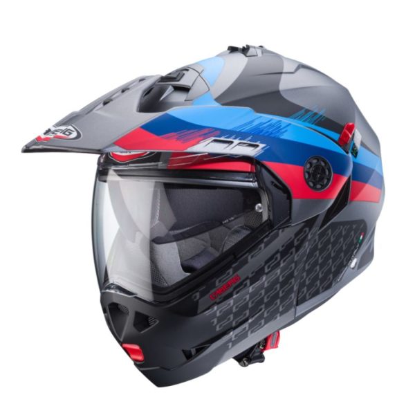 Casco CABERG TOURMAX X SARABE MATT GUN METAL/BLACK/BMW COLORS