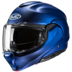 Casco HJC F100 UNI SEMI FLAT METALLIC BLUE