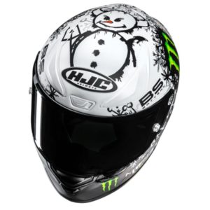 Casco HJC RPHA 1 V2 CARBON SNOW DIABLO MC10SF