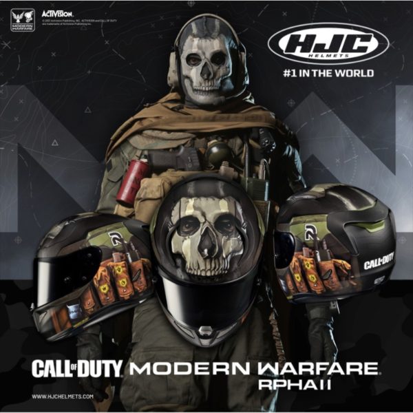 Casco HJC RPHA 11 GHOST CALL OF DUTY