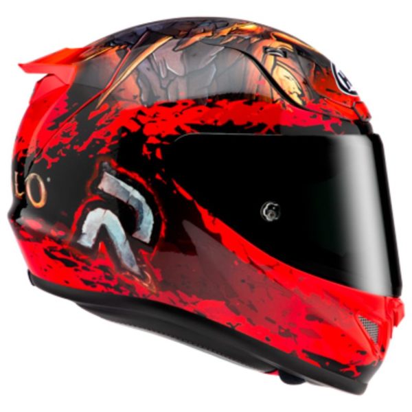 Casco HJC RPHA 12 DIABLO BLIZZARD MC1