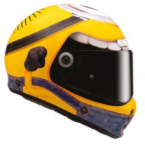 CASCO HJC V10 STUART MINIONS MC3
