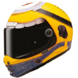 CASCO HJC V10 STUART MINIONS MC3