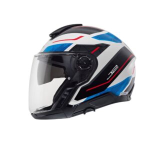 Casco Jet SCHUBERTH J2 SIGMA AZUL BRILLO