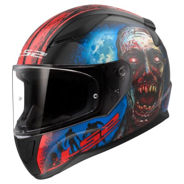 CASCO LS2 FF353 RAPID II ZOMBIE BLACK RED-06