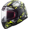 CASCO LS2 FF353 RAPID MINI VIGNETTE BLACK H-V YELLOW