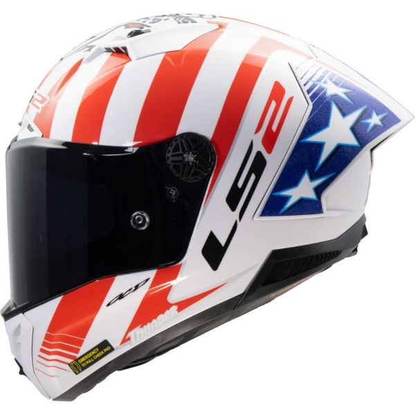 CASCO LS2 FF805 THUNDER GP AERO REPLICA BAZ-06