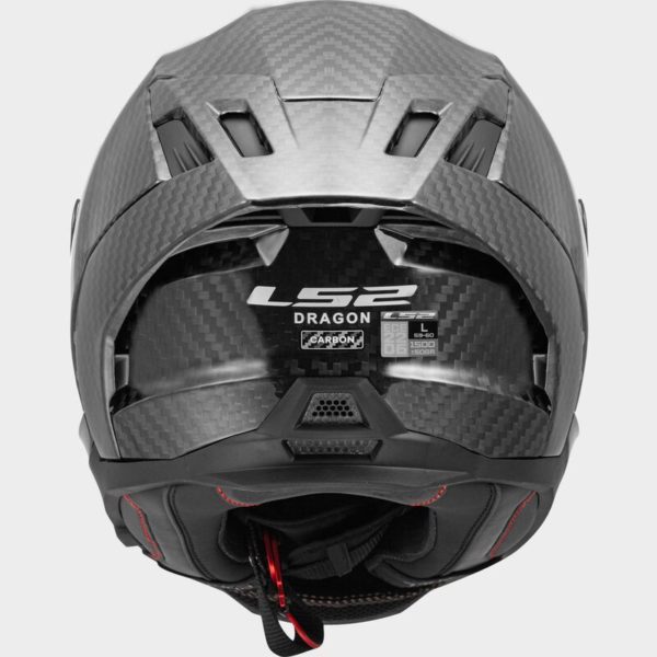 CASCO LS2 FF807 DRAGON MATT CARBON